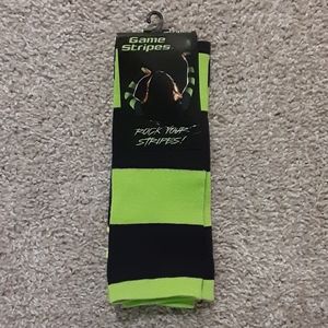 Game Stripes Sleeves in Seattle Seahawk Colors